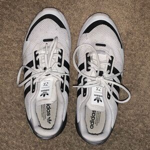 Adidas White and Black Athletic Shoes